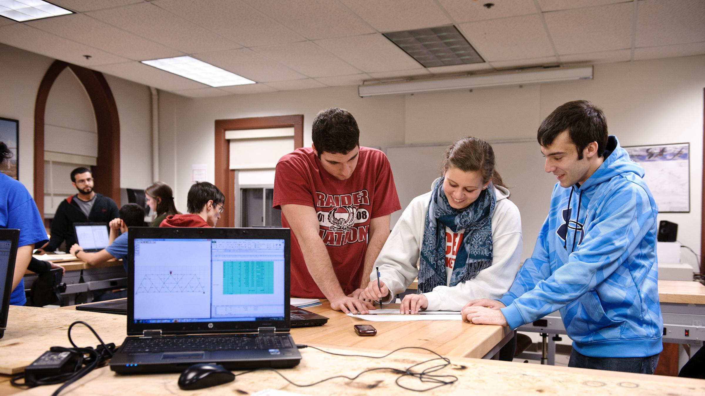 Stevens Undergraduate Students in Design Spine Course