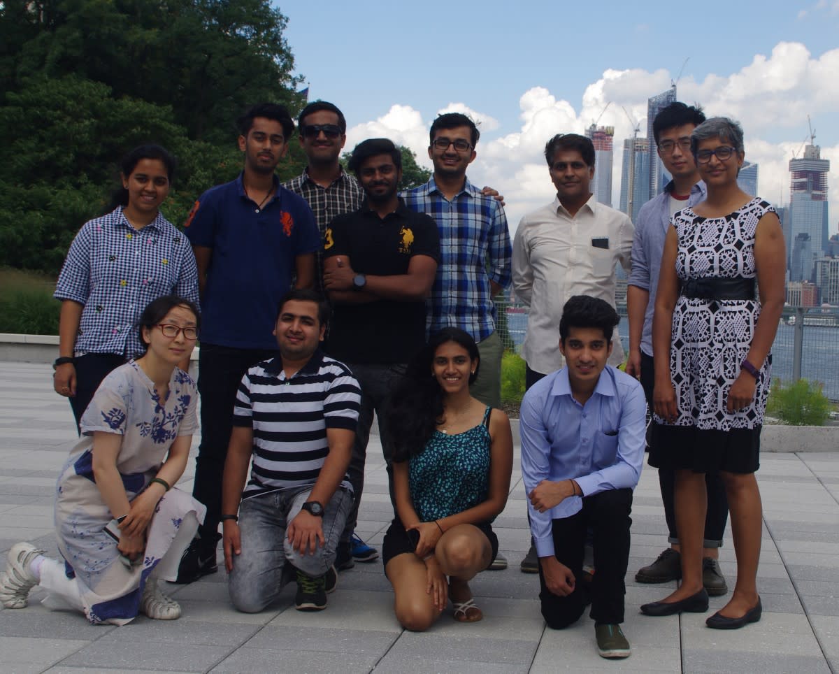 2018 SIP graduates with mentors and Suba
