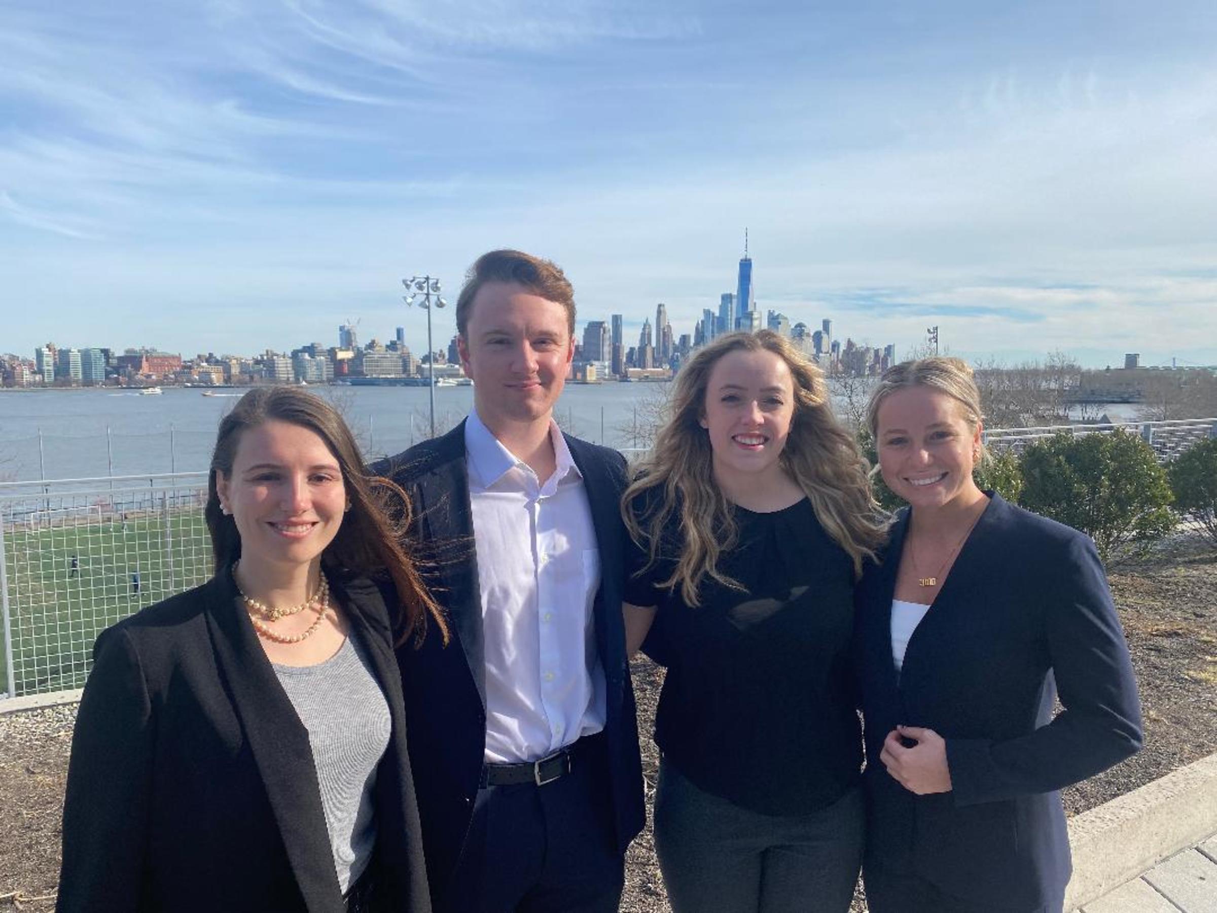 Photo of the "producing biodiesel using titanium oxide as a catalyst" team