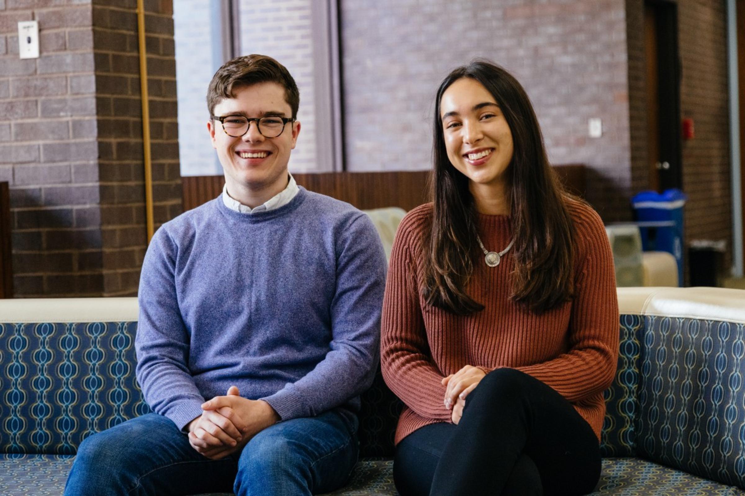 Robert Scully and Penelope Halkiadakis