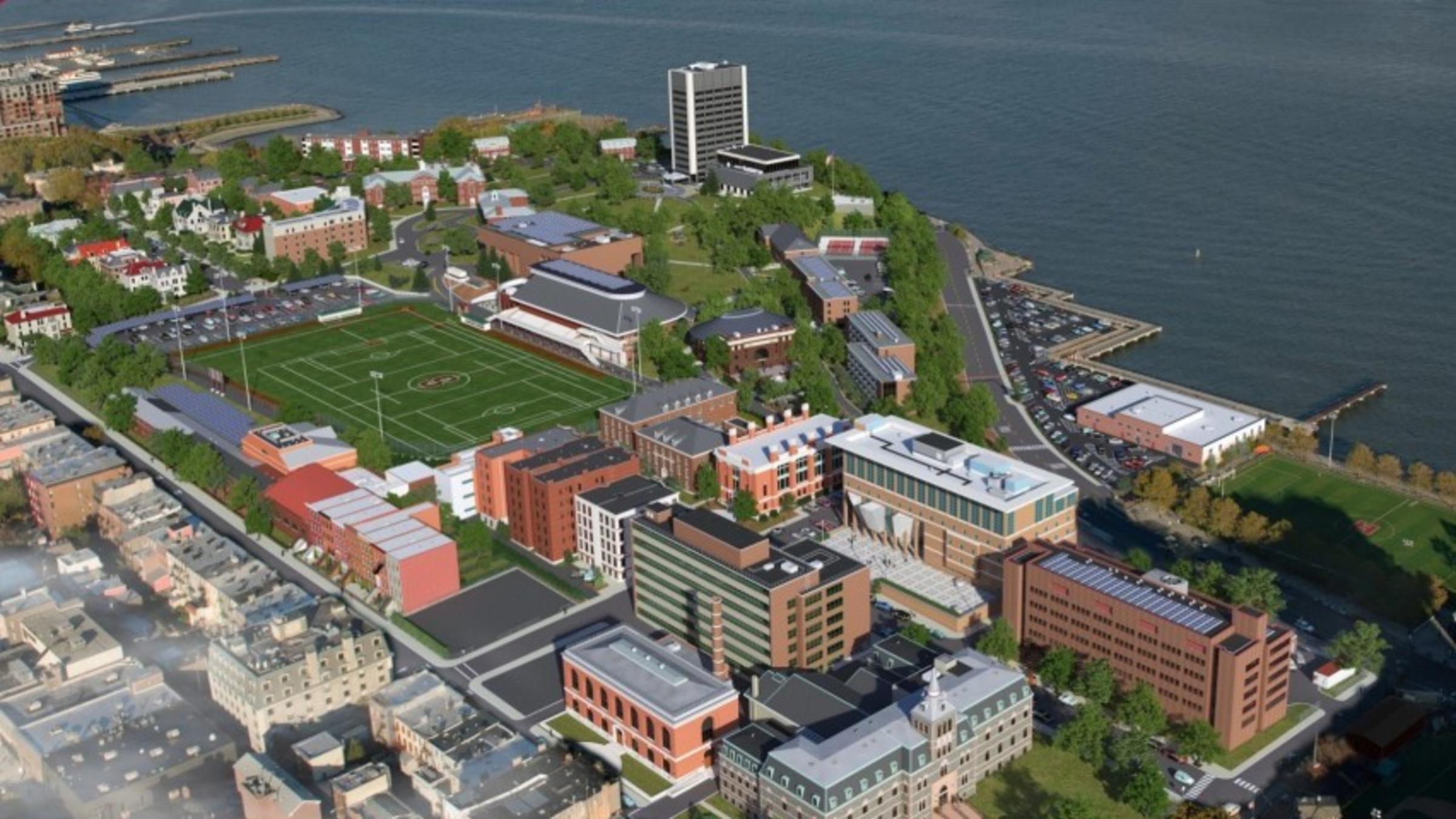 The interactive media offers a way to virtually explore Stevens’ vibrant living and learning environment.