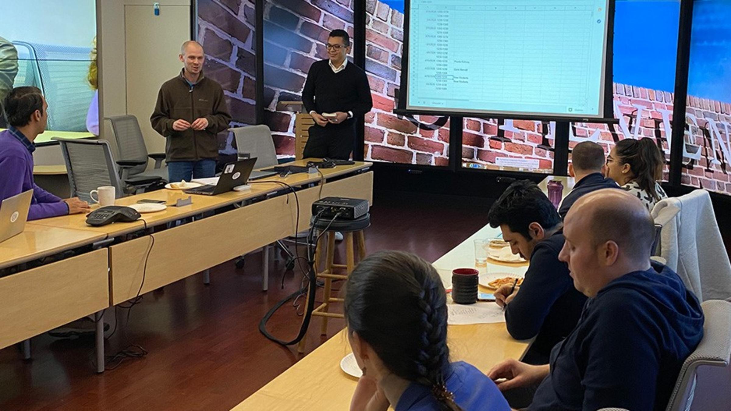 SSE Ph.D student meet to discuss research in weekly meetings.