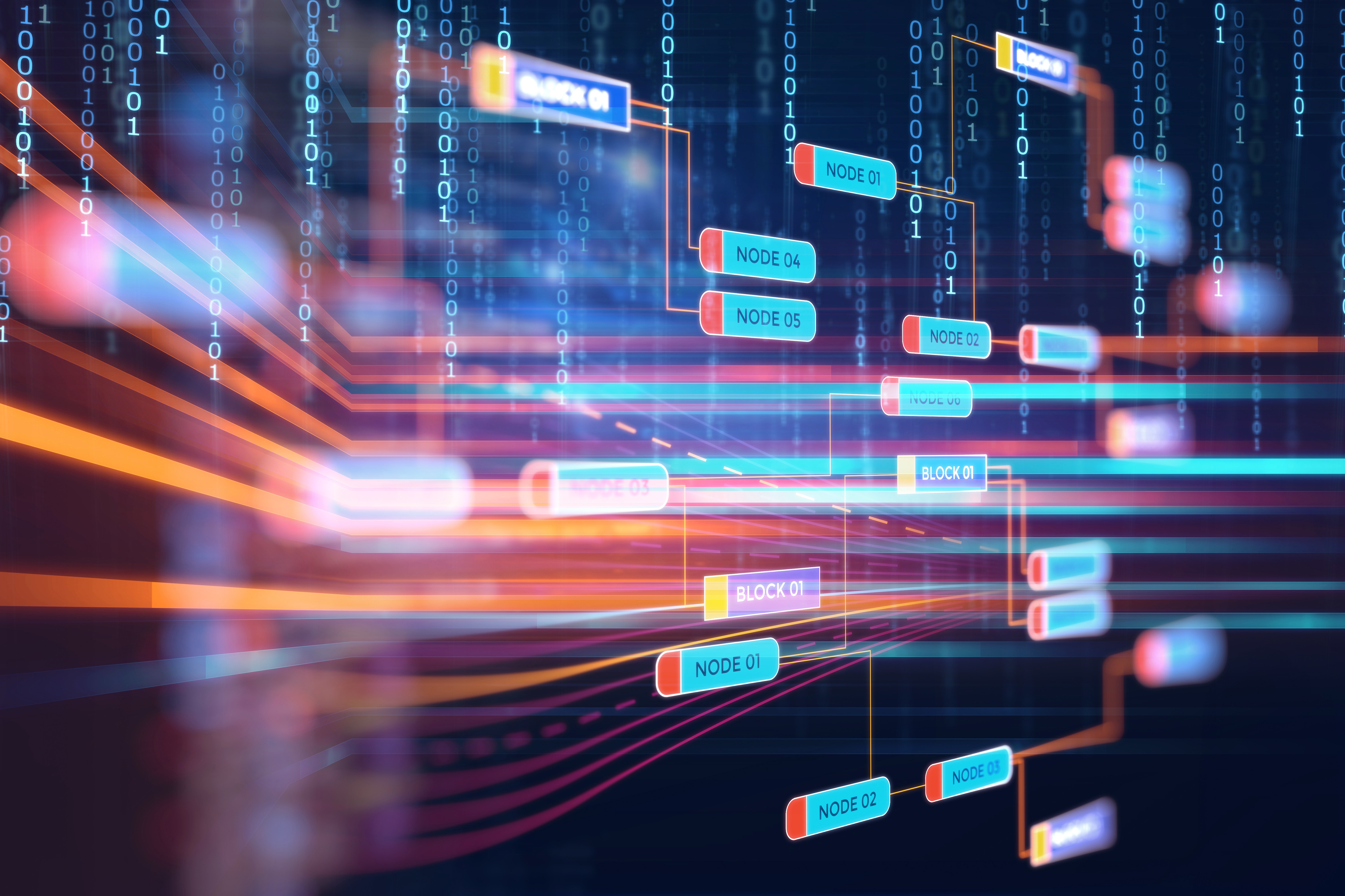 Digital rendering of computer code.