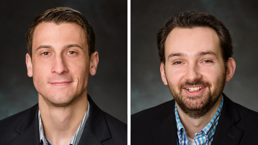 Nick Parziale and Brendan Englot