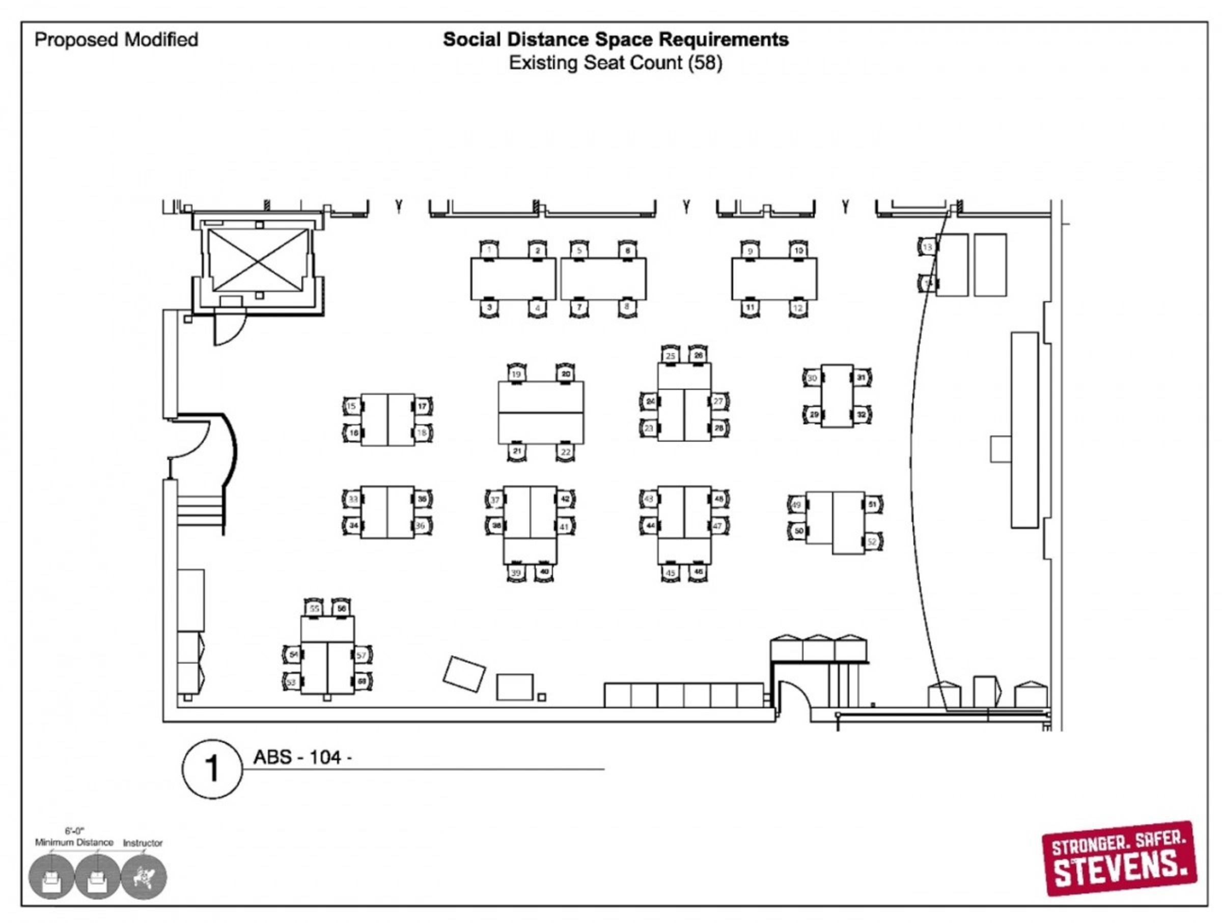 MakerSpace seating chart
