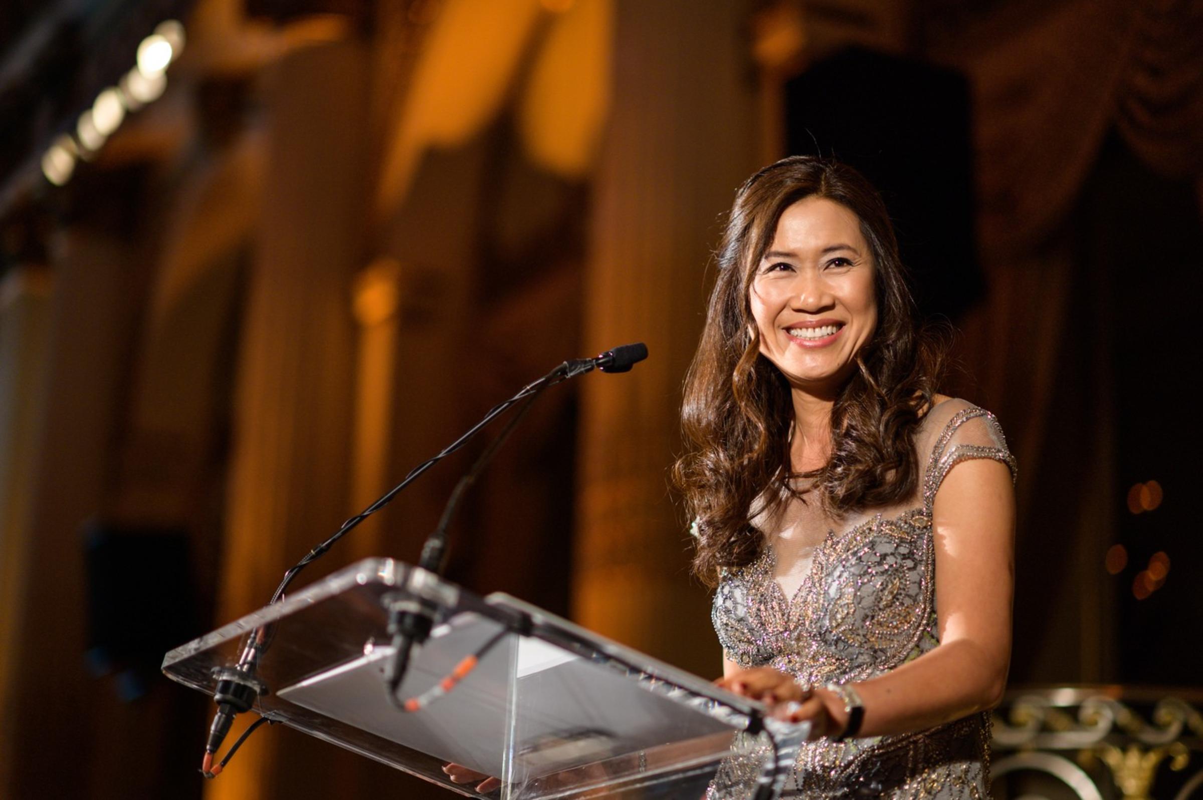 Stevens graduate Pam Cheng, Executive Vice President for AstraZeneca