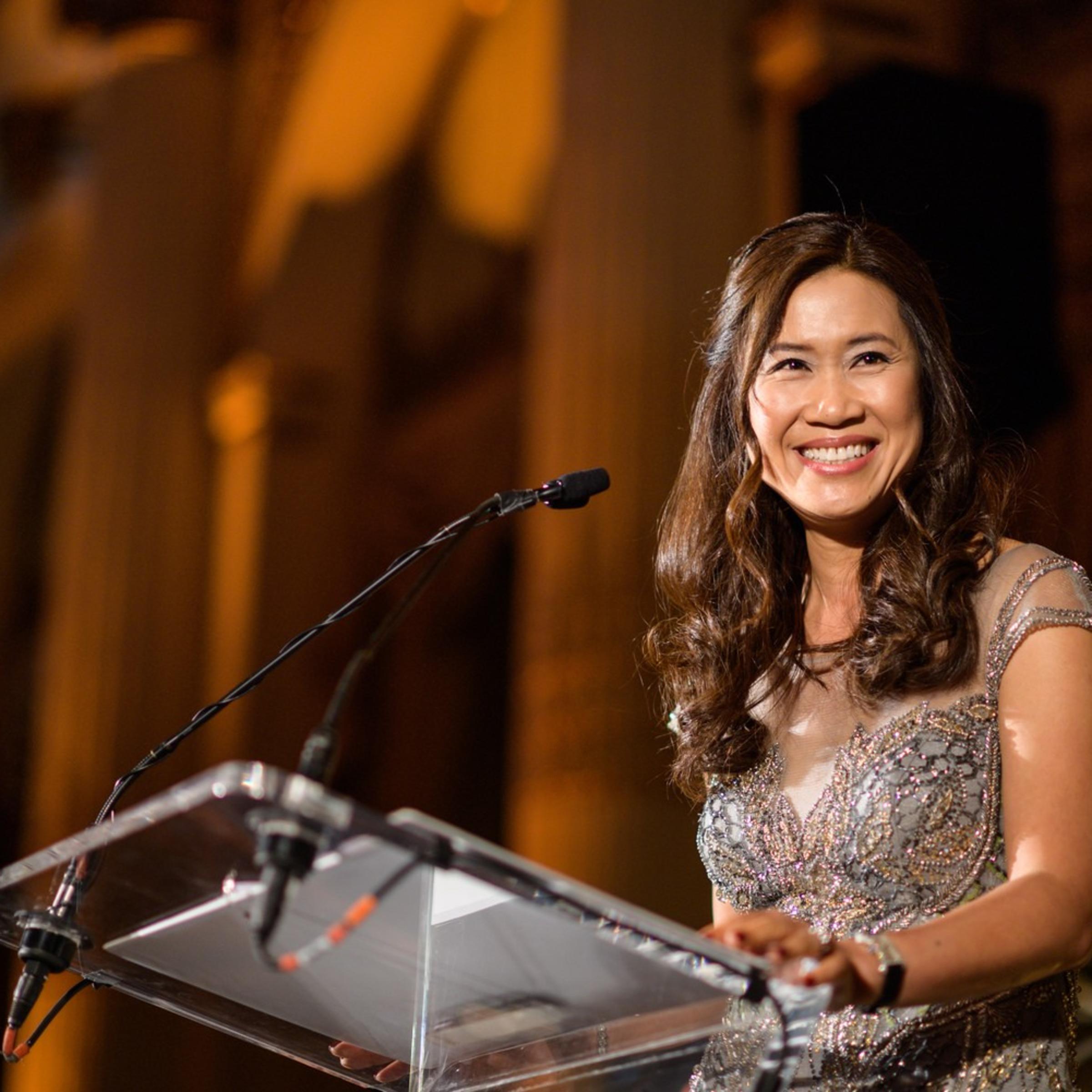 Stevens graduate Pam Cheng, Executive Vice President for AstraZeneca