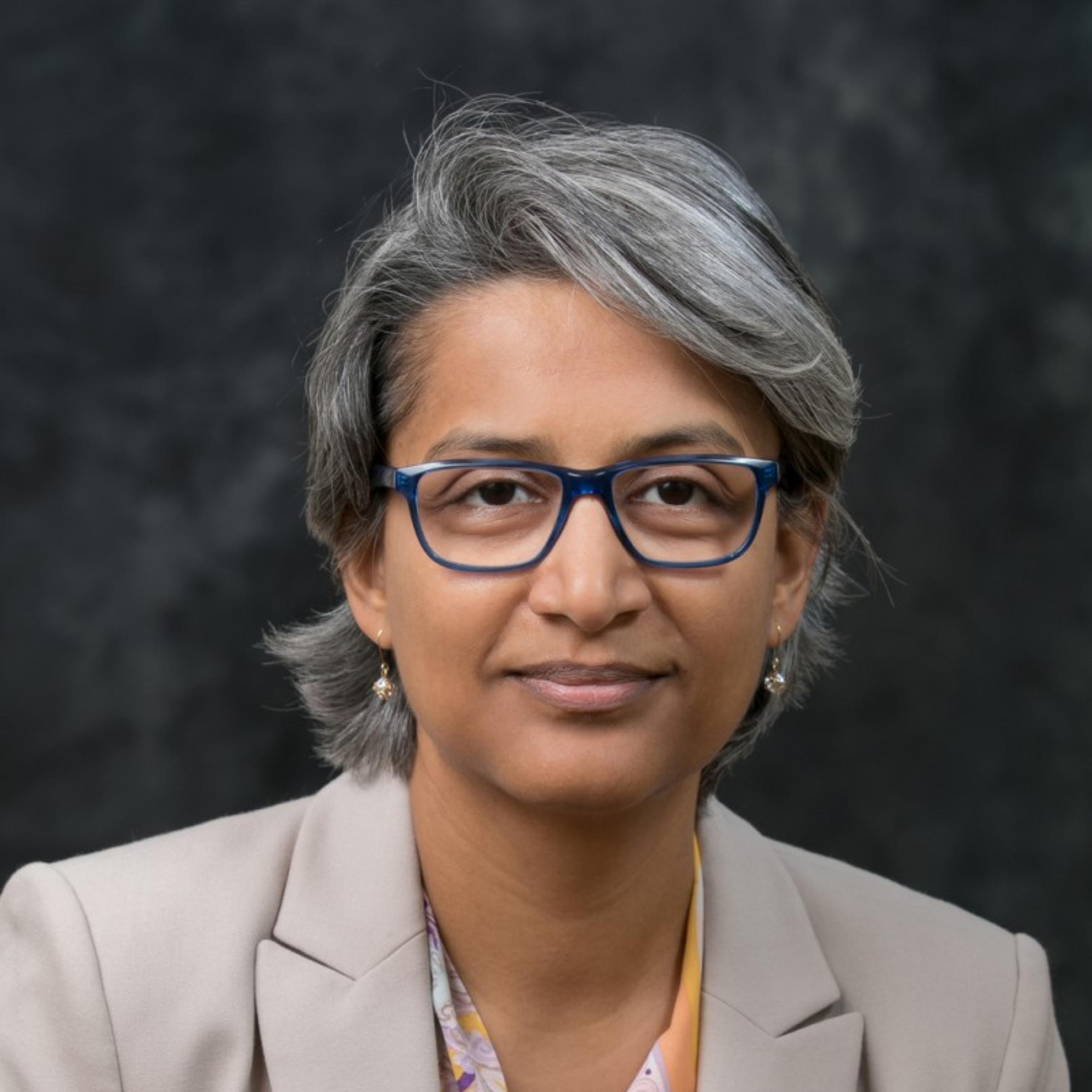 A portrait of K.P. Subbalakshmi