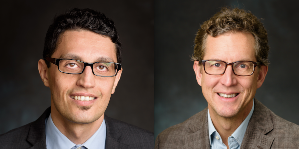 Professors Reza Marsooli and Philip Orton