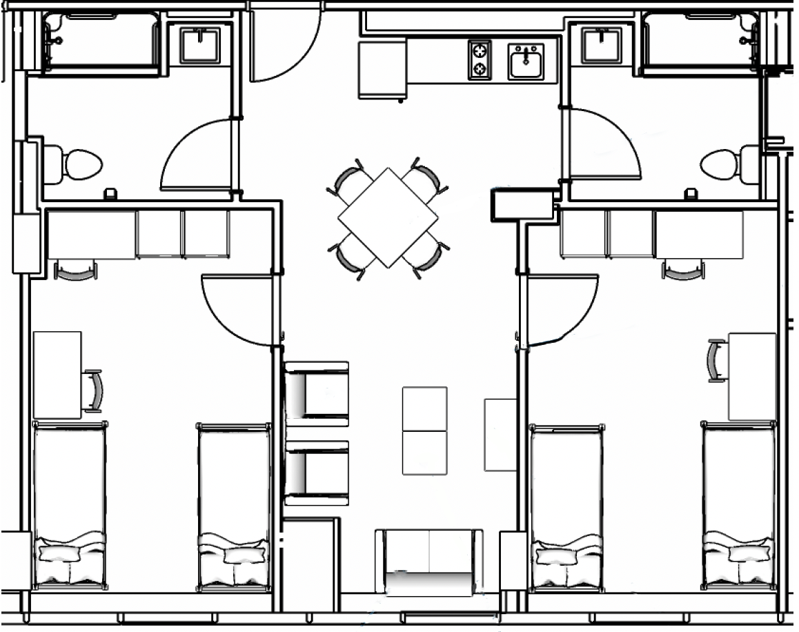 Layout 2 Doubles 