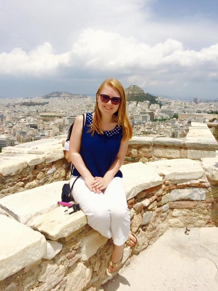 Jessica Smith in Greece