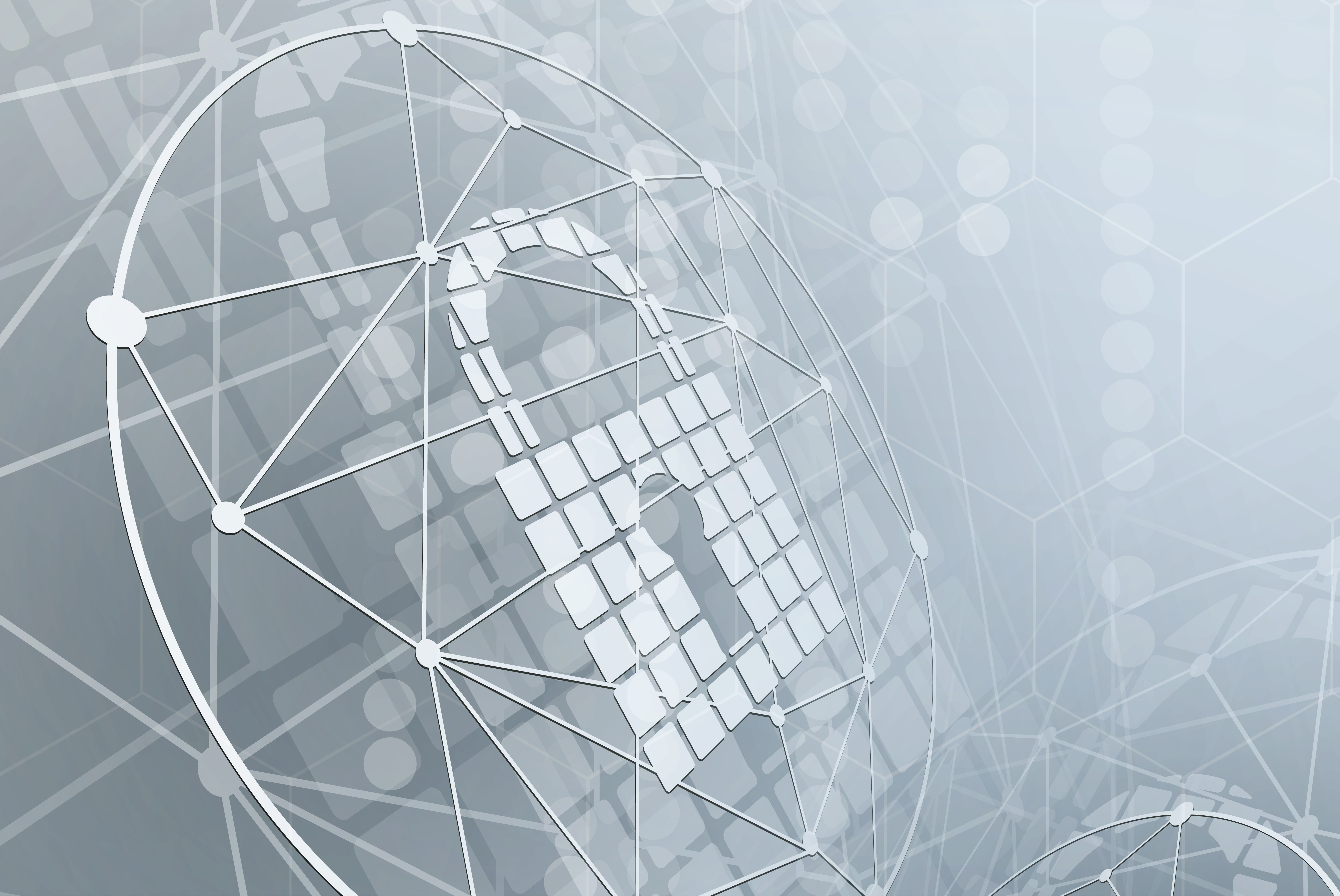 Graphical image of tech lock