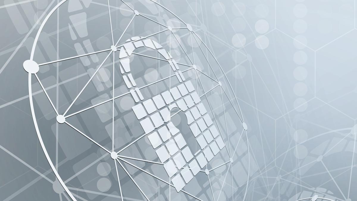 Graphical image of tech lock