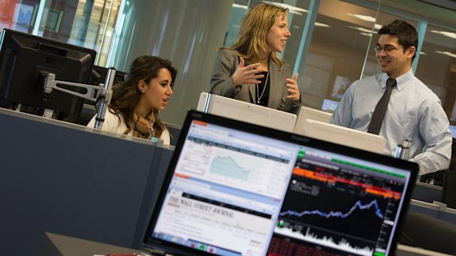 Image of individuals in a computer research lab