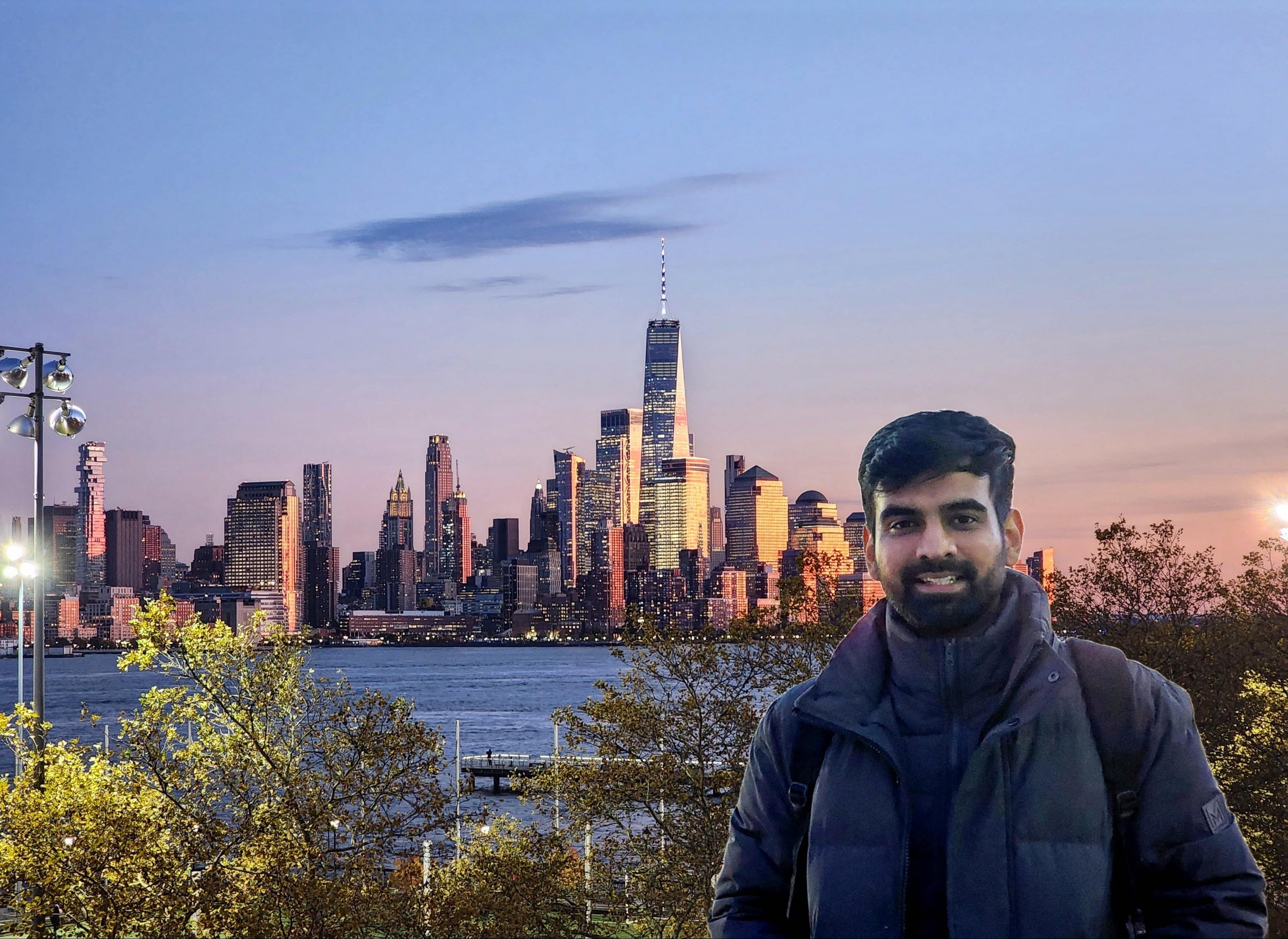 A photo of Prem Gohil, Civil Engineering Master's Student