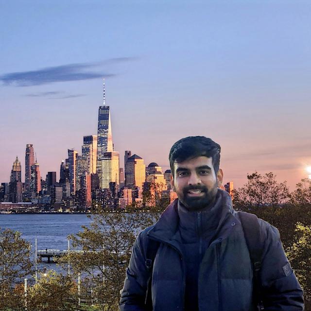 A photo of Prem Gohil, Civil Engineering Master's Student