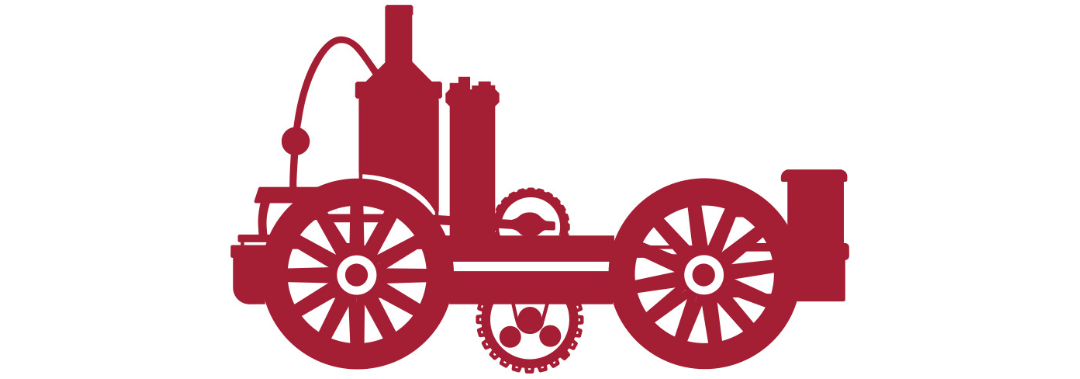 Red EAS society train icon
