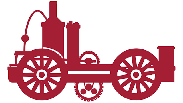 Red EAS society train icon